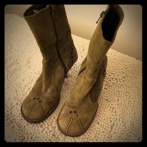 Materia Prima Studded Suede Boots